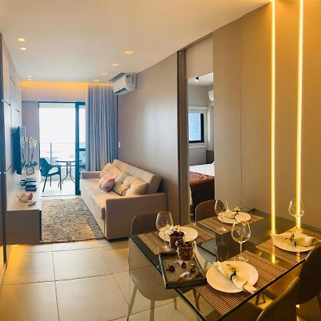 Luxo 1406 - Quarto E Sala Com Varanda Frente Mar Ponta Verde Масейо Екстер'єр фото