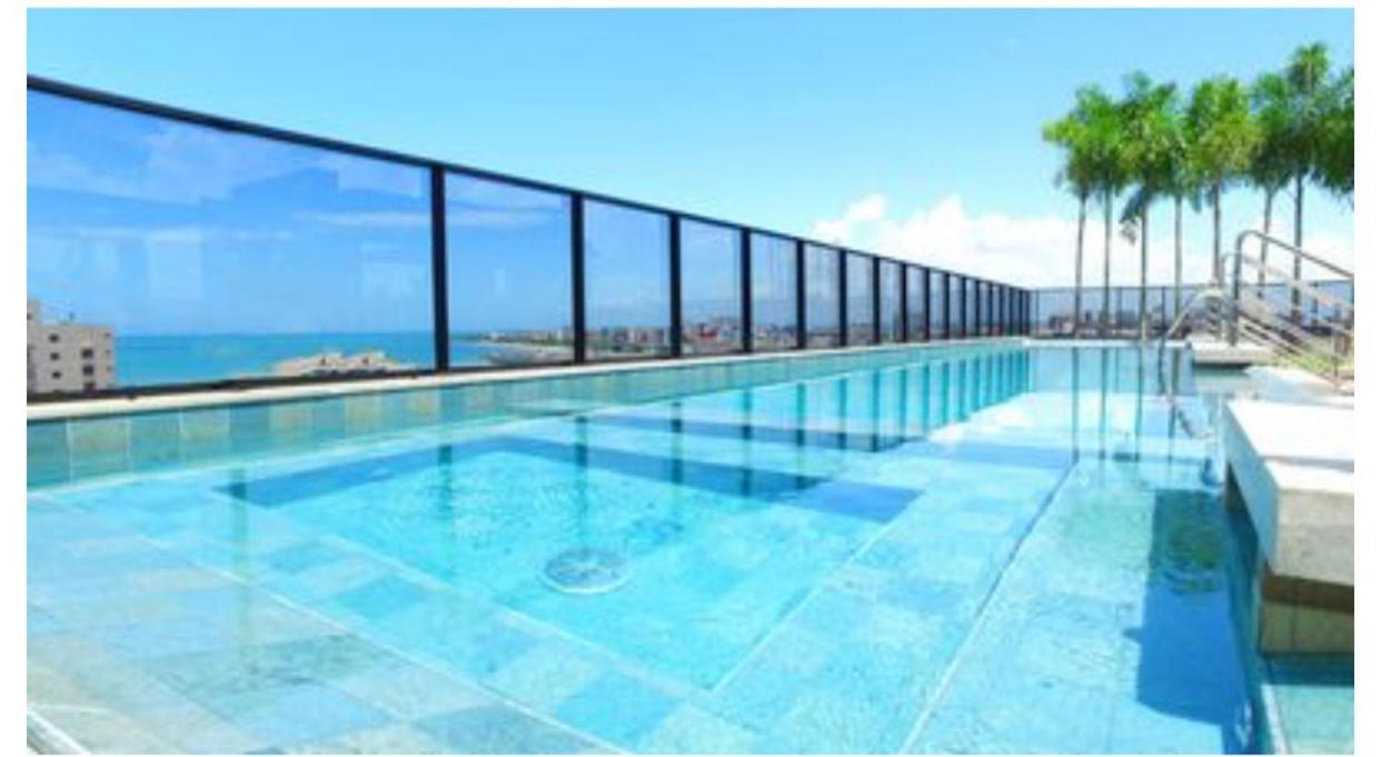 Luxo 1406 - Quarto E Sala Com Varanda Frente Mar Ponta Verde Масейо Екстер'єр фото