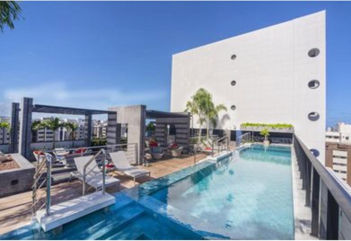 Luxo 1406 - Quarto E Sala Com Varanda Frente Mar Ponta Verde Масейо Екстер'єр фото