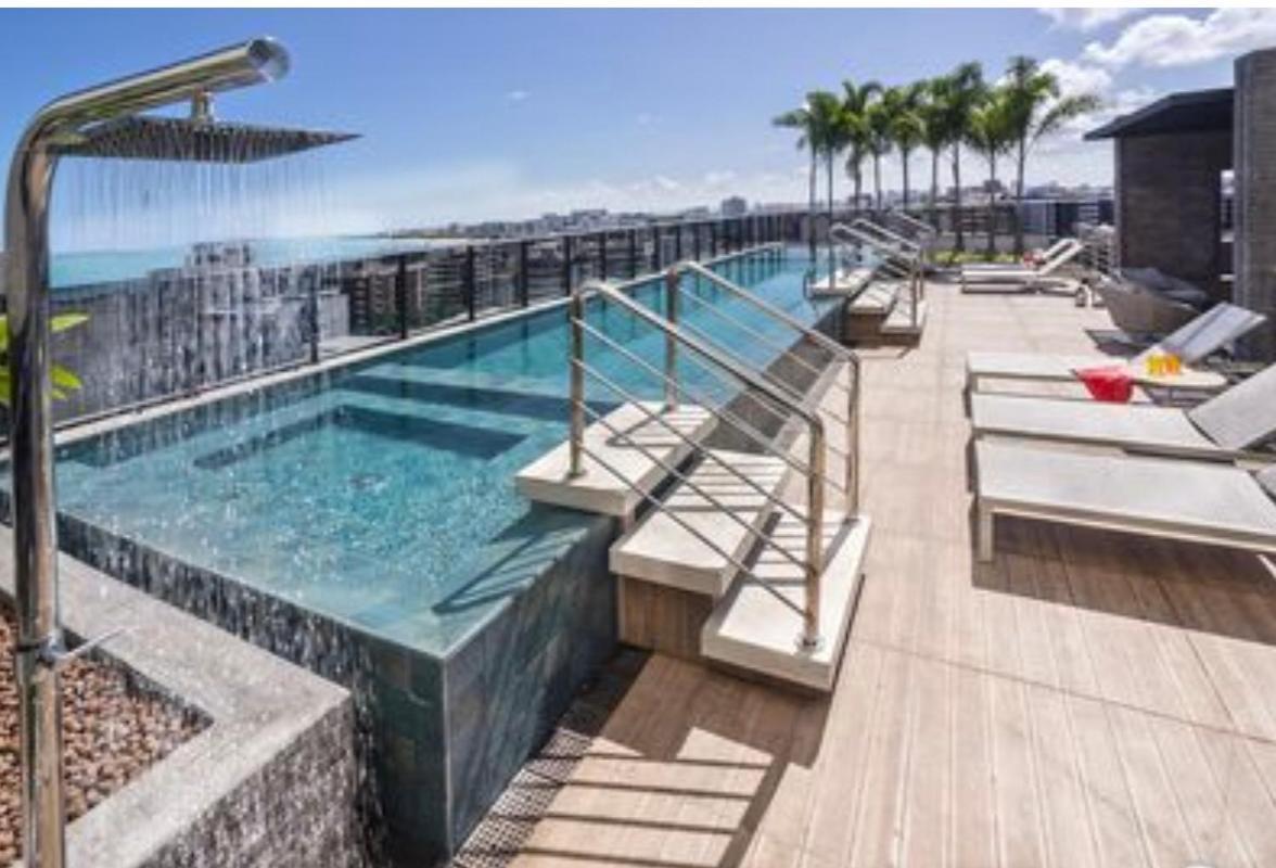 Luxo 1406 - Quarto E Sala Com Varanda Frente Mar Ponta Verde Масейо Екстер'єр фото