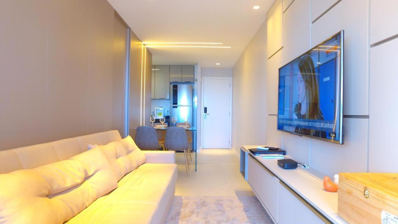 Luxo 1406 - Quarto E Sala Com Varanda Frente Mar Ponta Verde Масейо Екстер'єр фото