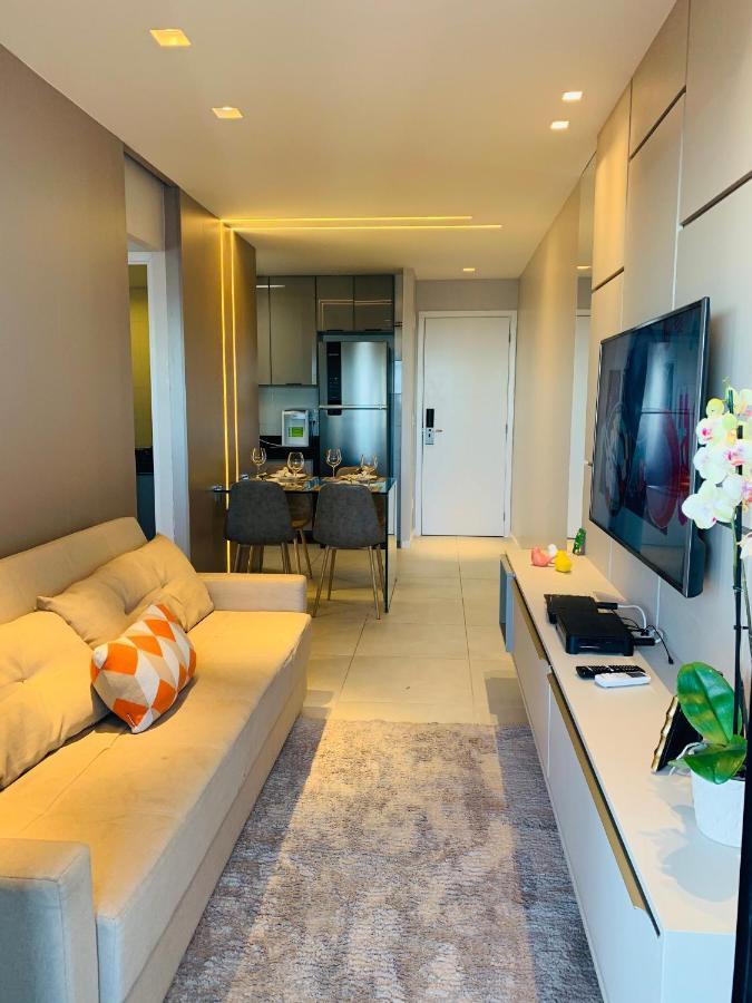 Luxo 1406 - Quarto E Sala Com Varanda Frente Mar Ponta Verde Масейо Екстер'єр фото