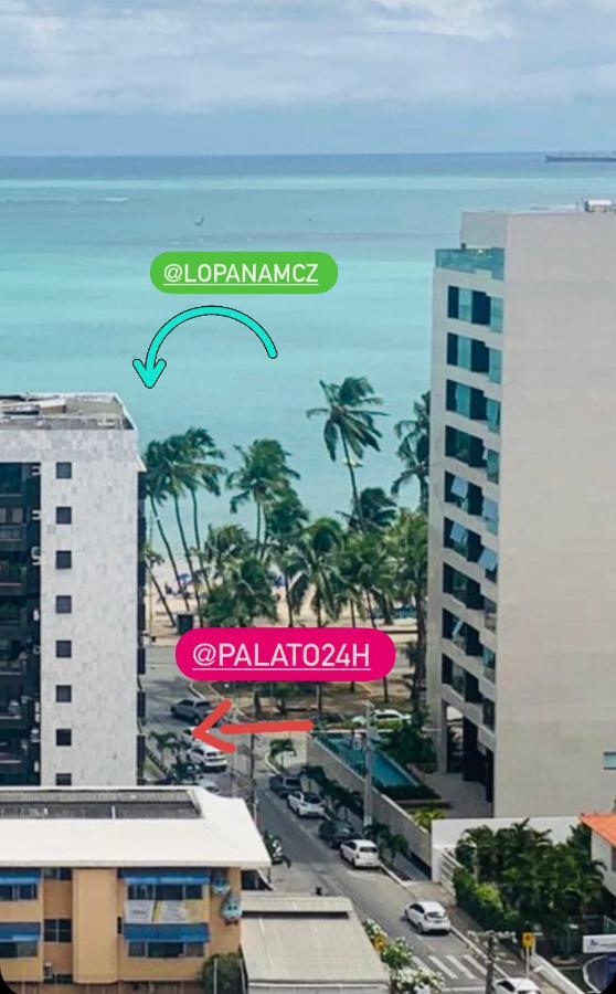 Luxo 1406 - Quarto E Sala Com Varanda Frente Mar Ponta Verde Масейо Екстер'єр фото