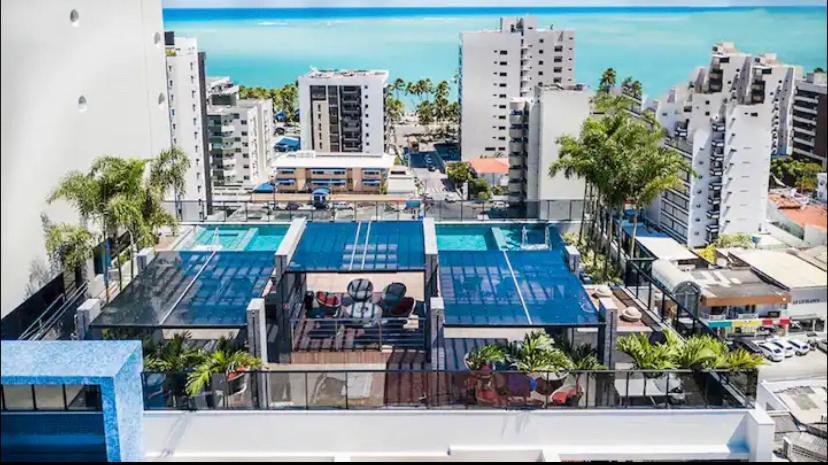 Luxo 1406 - Quarto E Sala Com Varanda Frente Mar Ponta Verde Масейо Екстер'єр фото
